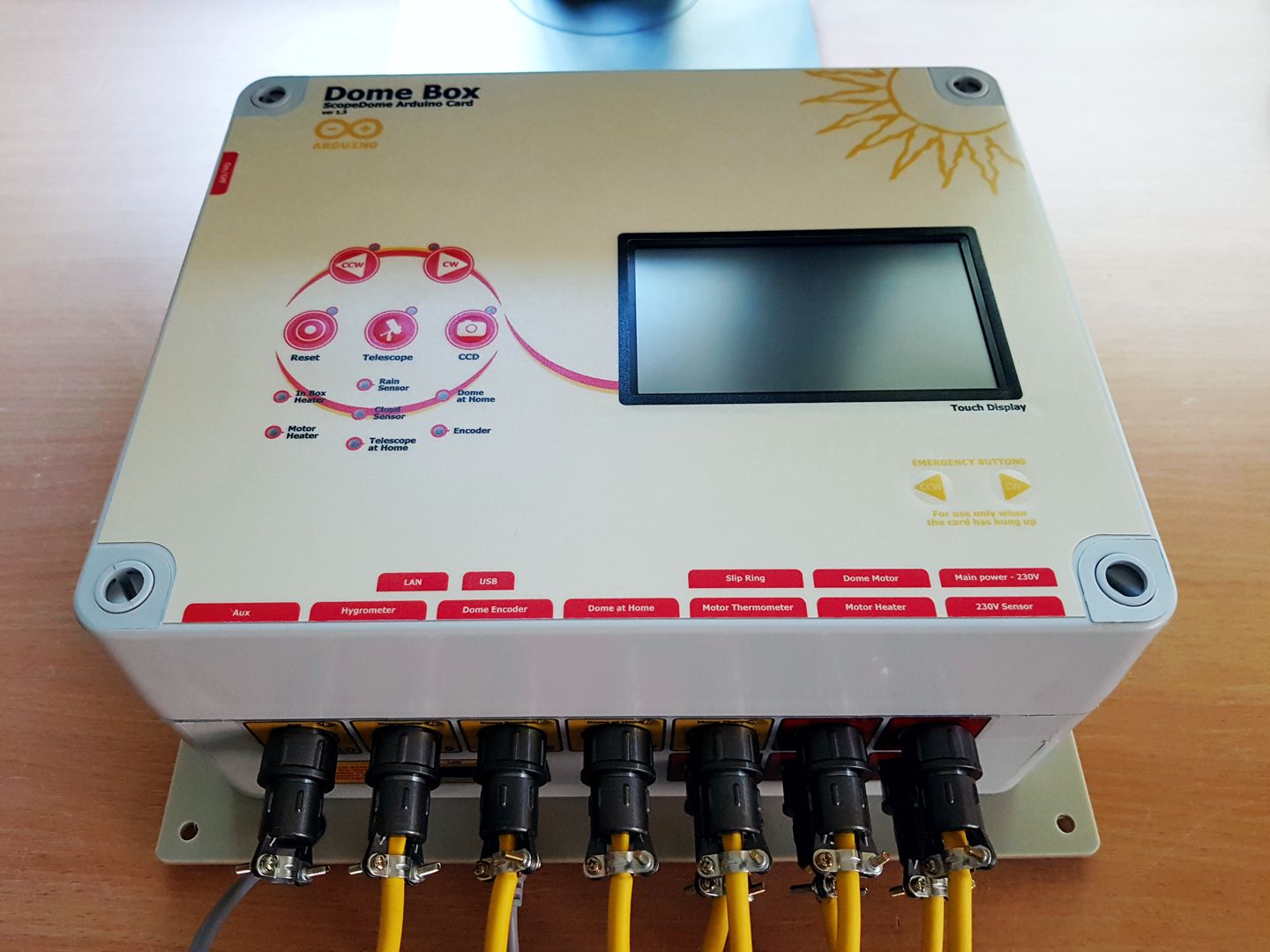 ScopeDome Arduino Card with LCD display